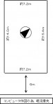 西岡2条2丁目中地B図面